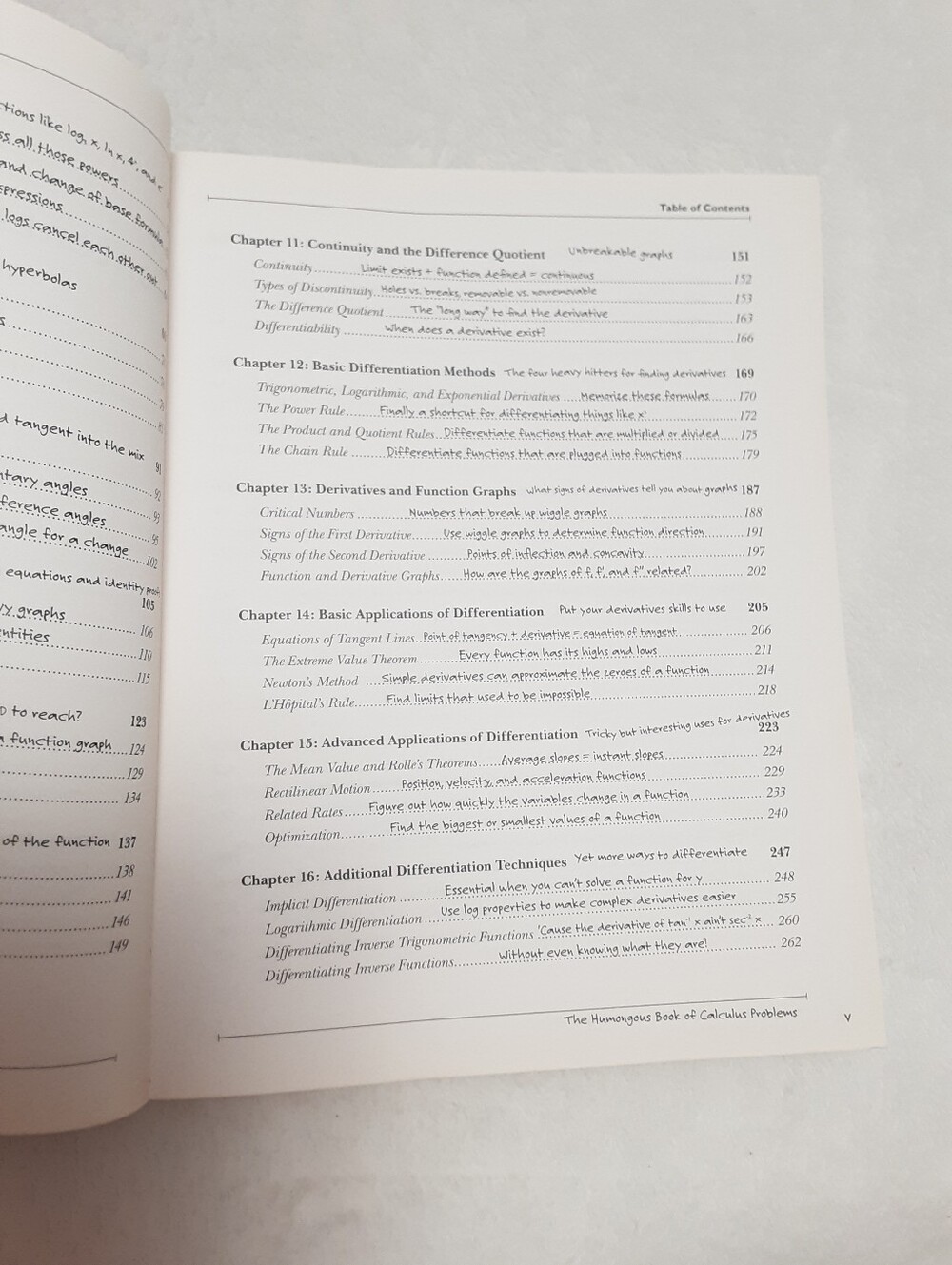 Calculus Help Book - Picture 9 of 16
